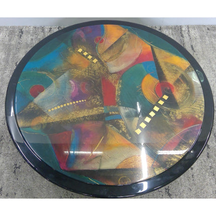 42" Round Multicolor Design Coffee Table (Added 07/24/2026)