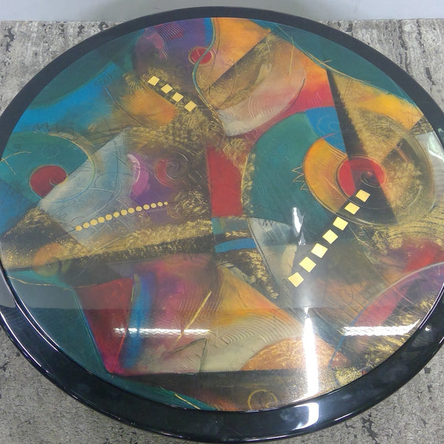 42" Round Multicolor Design Coffee Table (Added 07/24/2026)