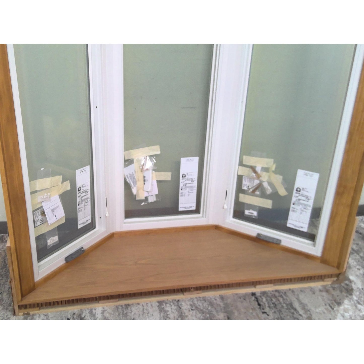 62" x 63" Bay Window