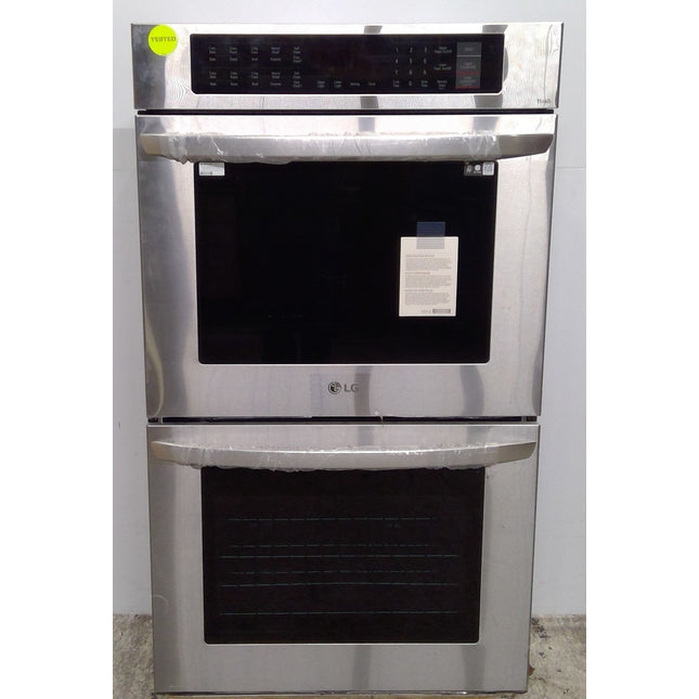 LG 9.4 cu. ft. Electric Double Wall Oven - Stainless Steel