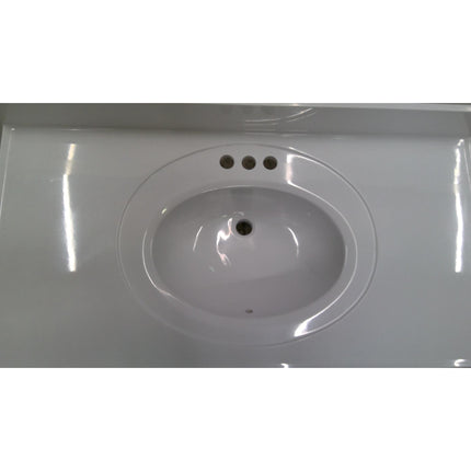 43" Cultured Marble Vanity Top