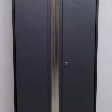 30" Black and Gray Steel Storage Locker