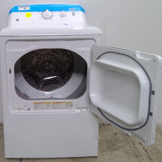 GE 6.2 cu. ft. Capacity Gas Dryer with Up To 120 ft. Venting and Shallow Depth