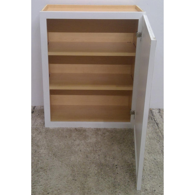 24" White Upper Cabinet