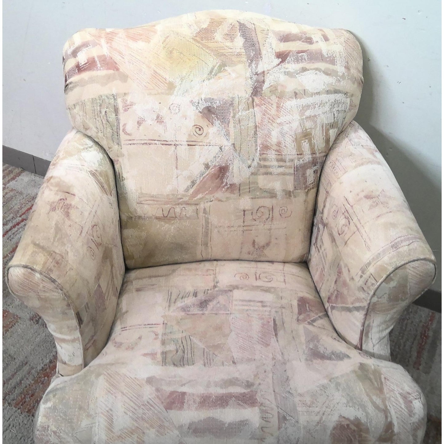 Tan Pattern Chair