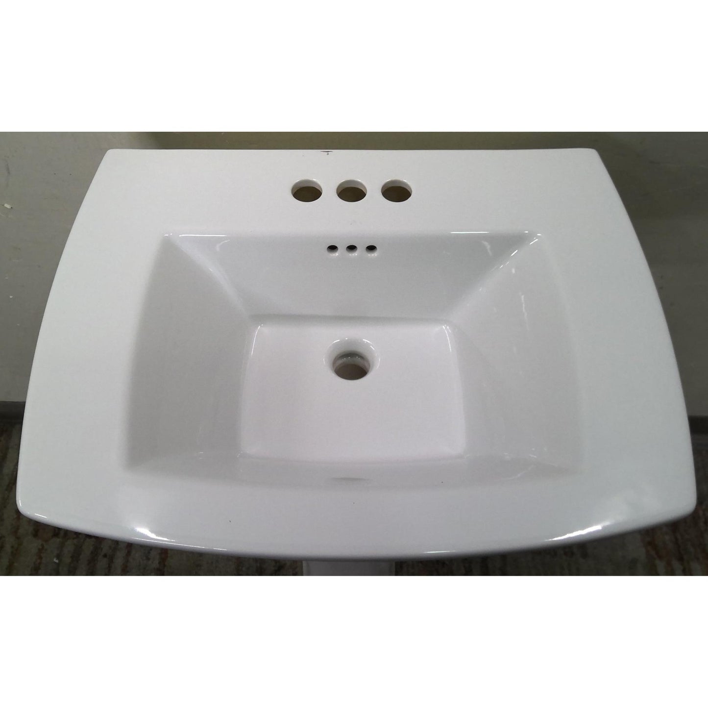 Edgemere Fireclay Pedestal Sink