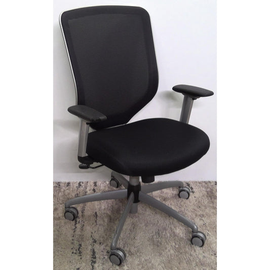 Black and Silver Office Chair