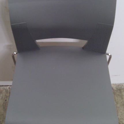 Gray Stacking Chair