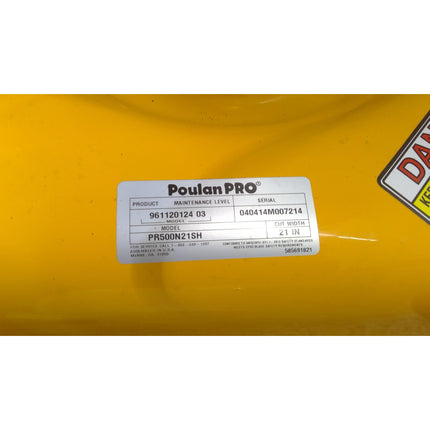 Poulan Pro 21" Gas Lawn Mower