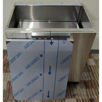 32" Stainless Steel Kitchen Cabinet with Countertop