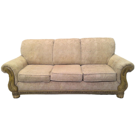 89" Tan Sofa