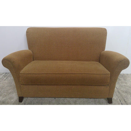 57" Brown Loveseat