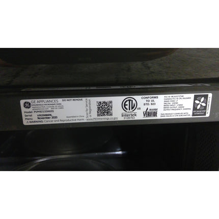 GE Profile 2.1 Cu. Ft. Over-the-Range Sensor Stainless Steel Microwave Oven (Added 07/25/2026)