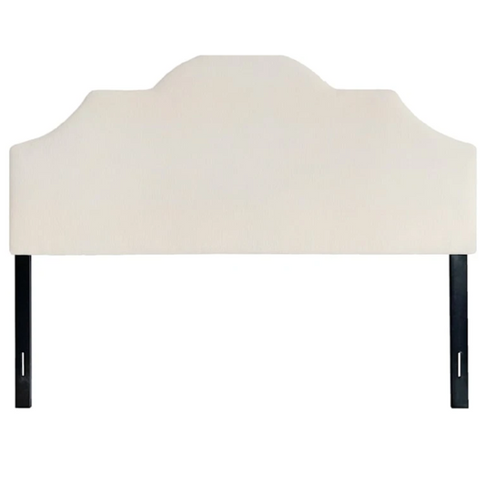 Scalloped King Headboard