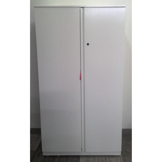 36" x 66" White Storage Locker