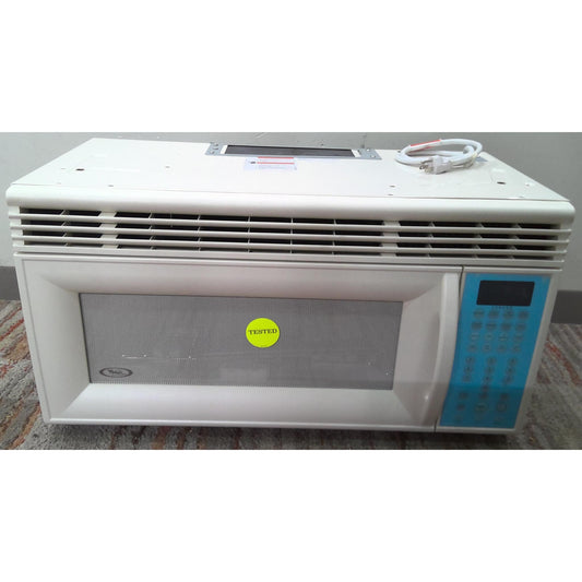 White Whirlpool Over Range Microwave