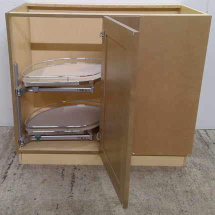 39" Blind Corner Cabinet with Extending Shelves