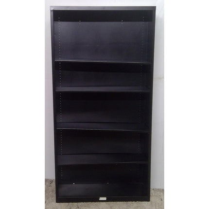 Black Metal Shelving Unit