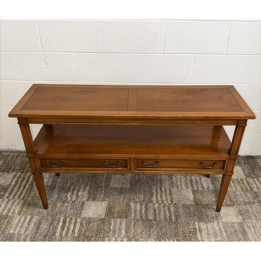Polished Wood Desk