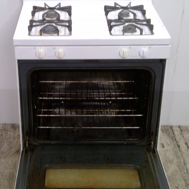 Whirlpool 30" White Gas Range