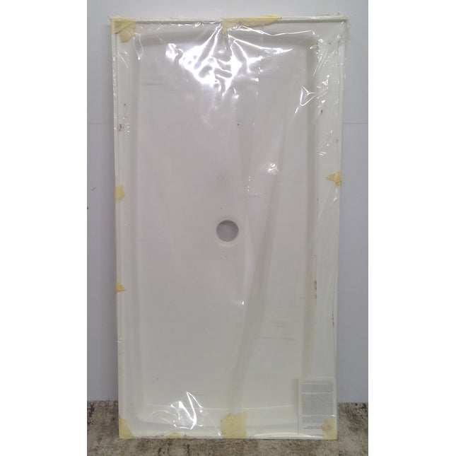 60 X 32 Shower Base With Single Threshold And Brass Drain Hardware