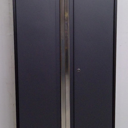 30" Black and Gray Steel Storage Locker