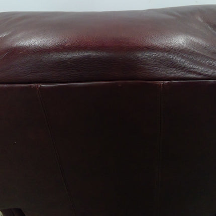 Burgundy Leather Recliner