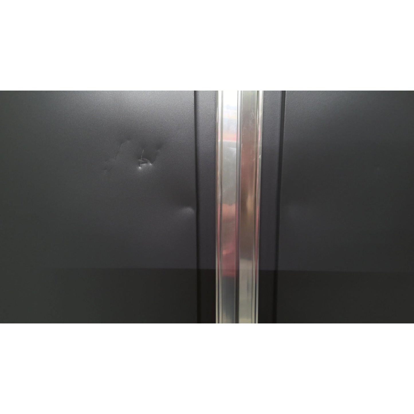 42" x 72" Black and Gray Multi-Use Steel Storage Locker