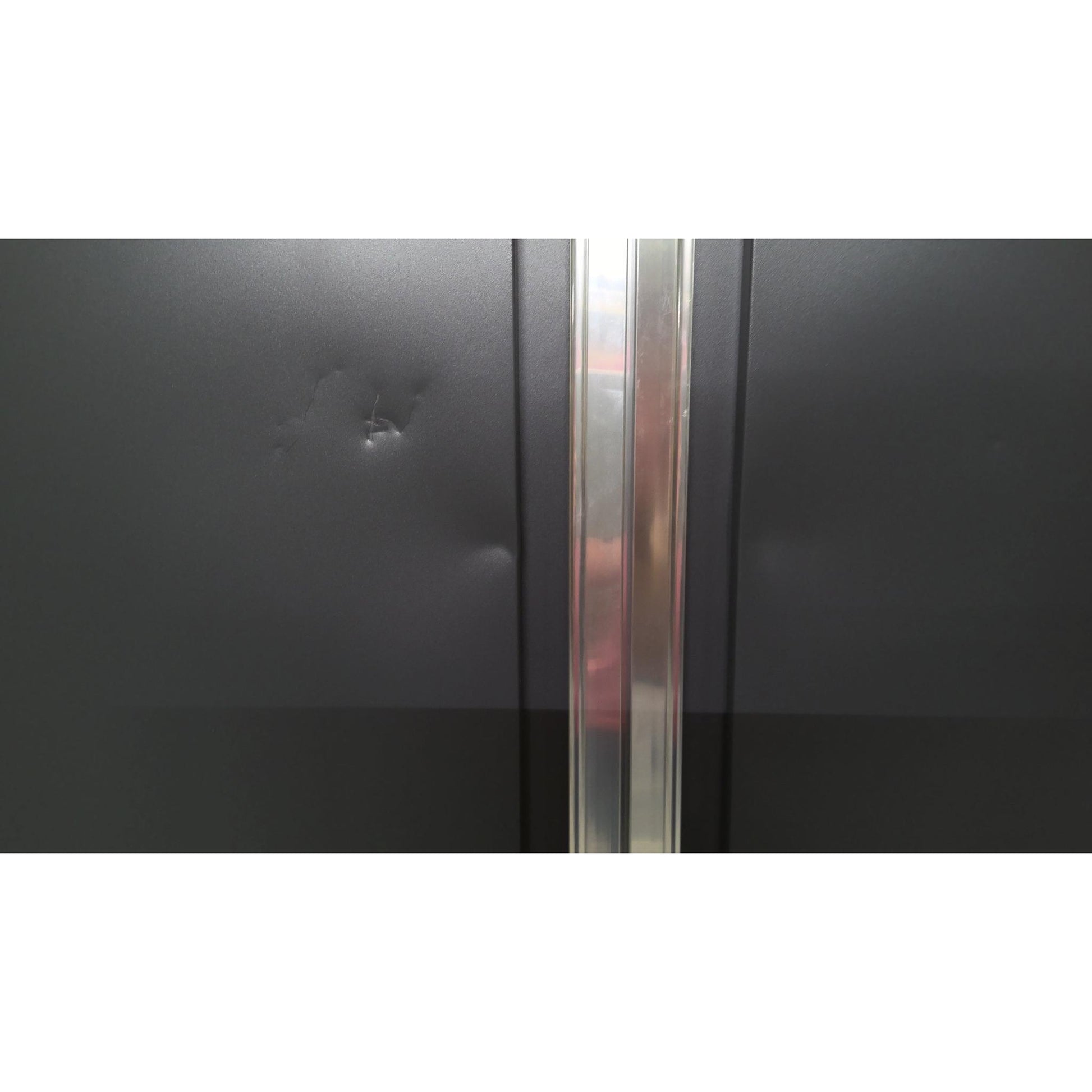 42" x 72" Black and Gray Multi-Use Steel Storage Locker