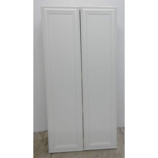 30" x 61.5" White Pantry Cabinet