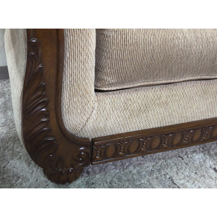 68" Tan Loveseat