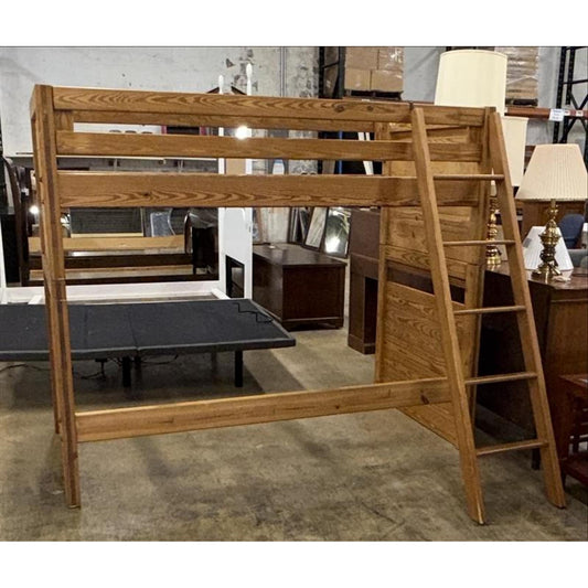 Wood Loft Bed Frame