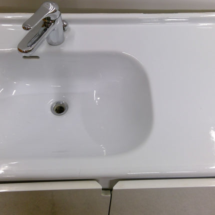 36" White Modern Floating Bathroom Vanity
