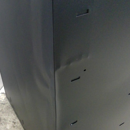 30" Black and Gray Steel Storage Locker