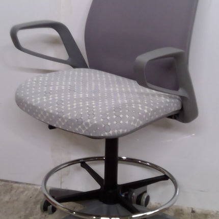 Gray High Office Chair