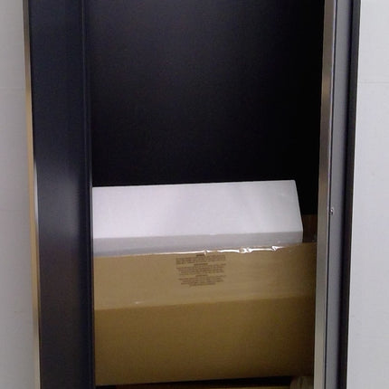 30" Black and Gray Steel Storage Locker