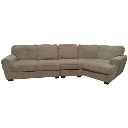 Tan 3-Piece Sectional Sofa (Added 07/24/2026)