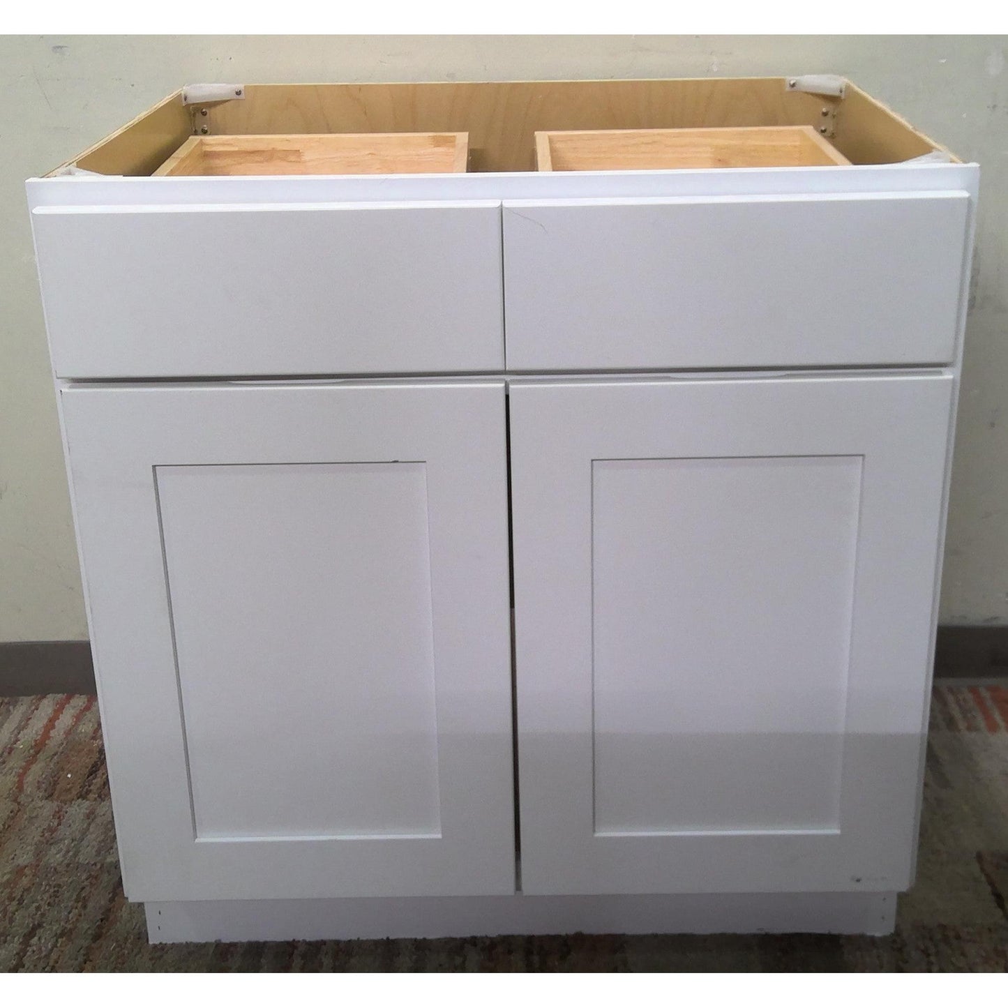 33" White Base Cabinet