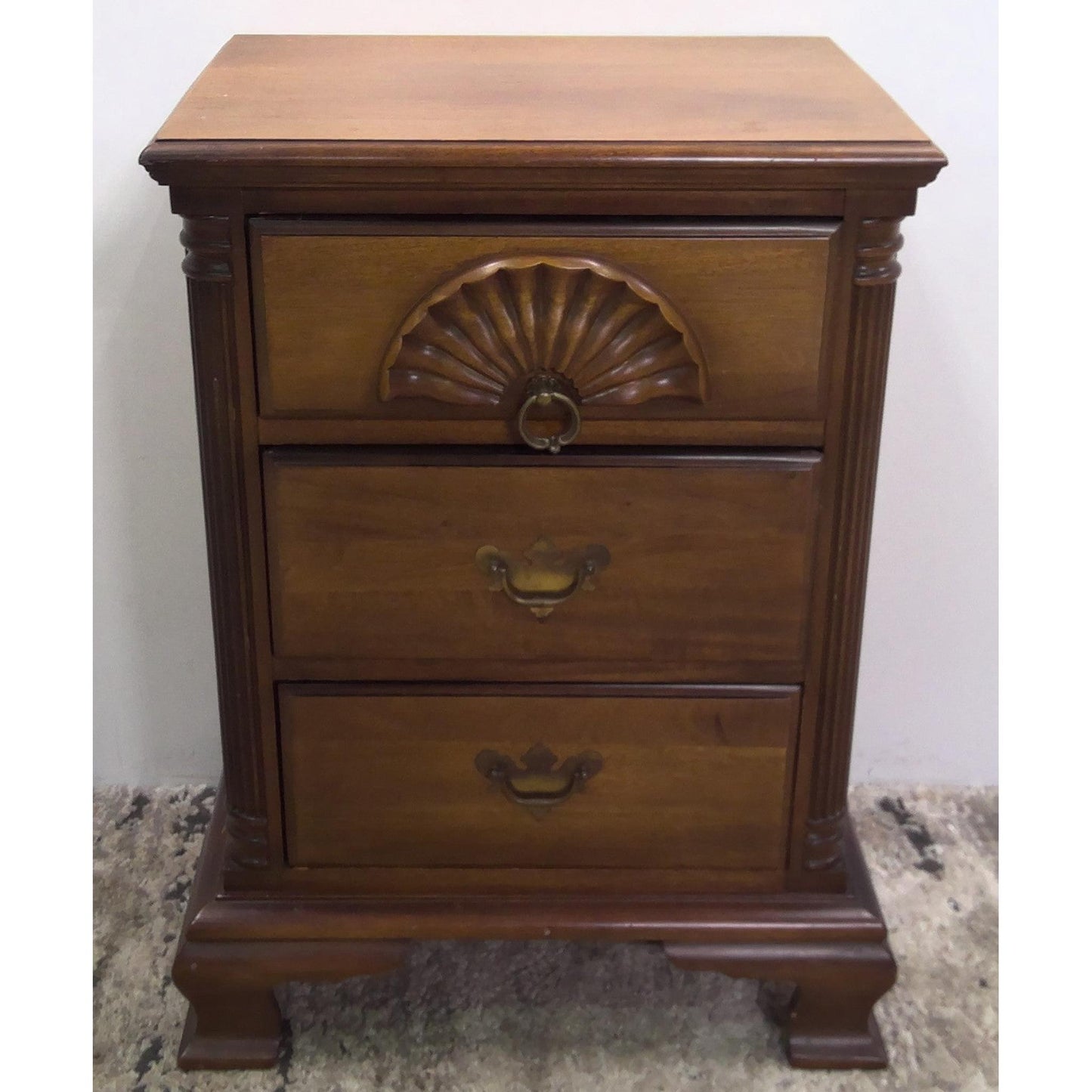 Wood Nightstand