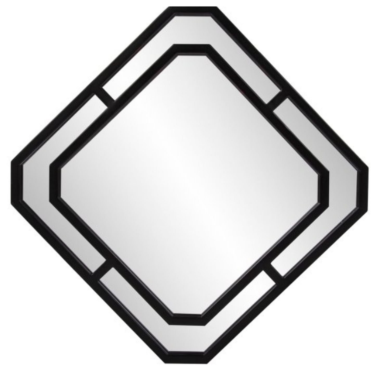 Matte Black Dexter Mirror