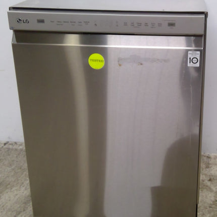 LG 24 Inch Stainless Steel Front Control Dishwasher with QuadWash and EasyRack Plus