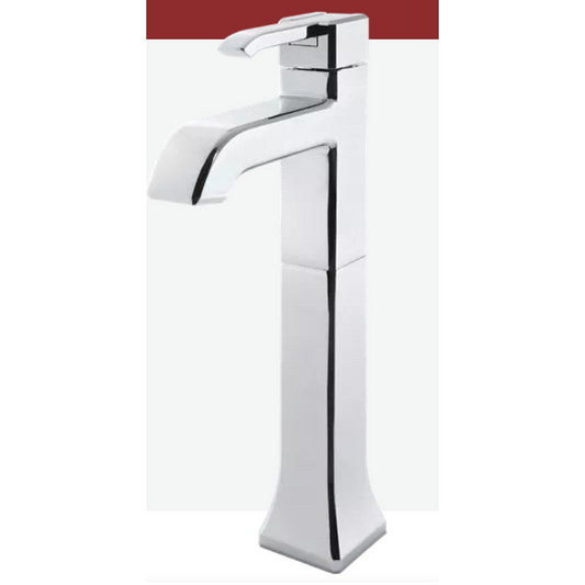 Polished Chrome Single Control Vessel Bathroom Faucet