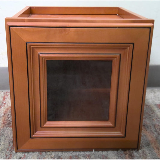 12" x 12" Glass Door Upper Cabinet RTA