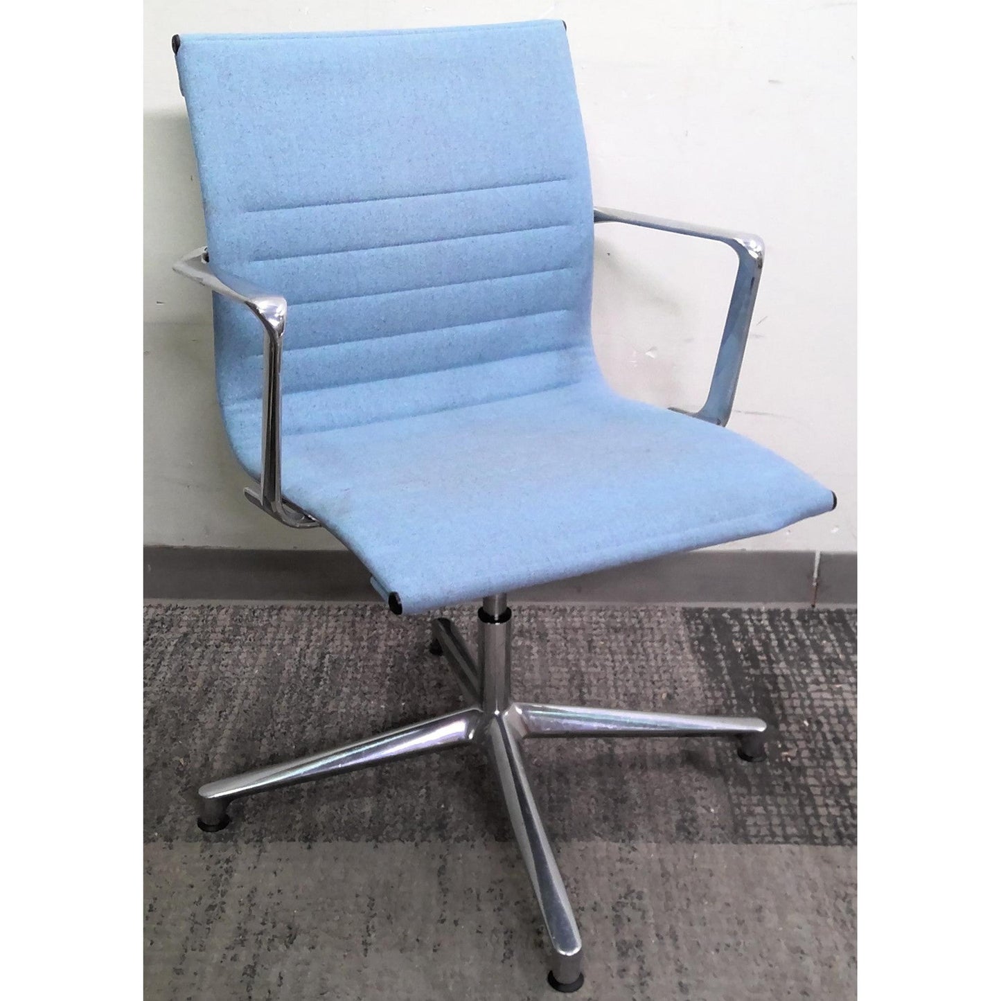 Blue Swivel Office Chair