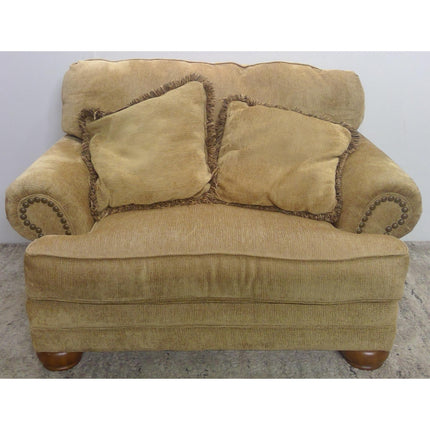 Tan Chair and a Half