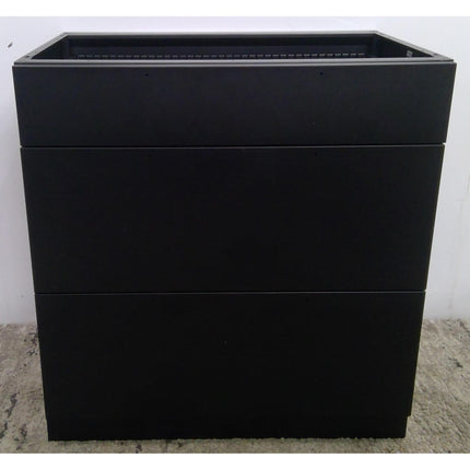 32" Matte Black Stainless Steel 3-Drawer Outdoor Kitchen Cabinet (Added 08/15/2026)