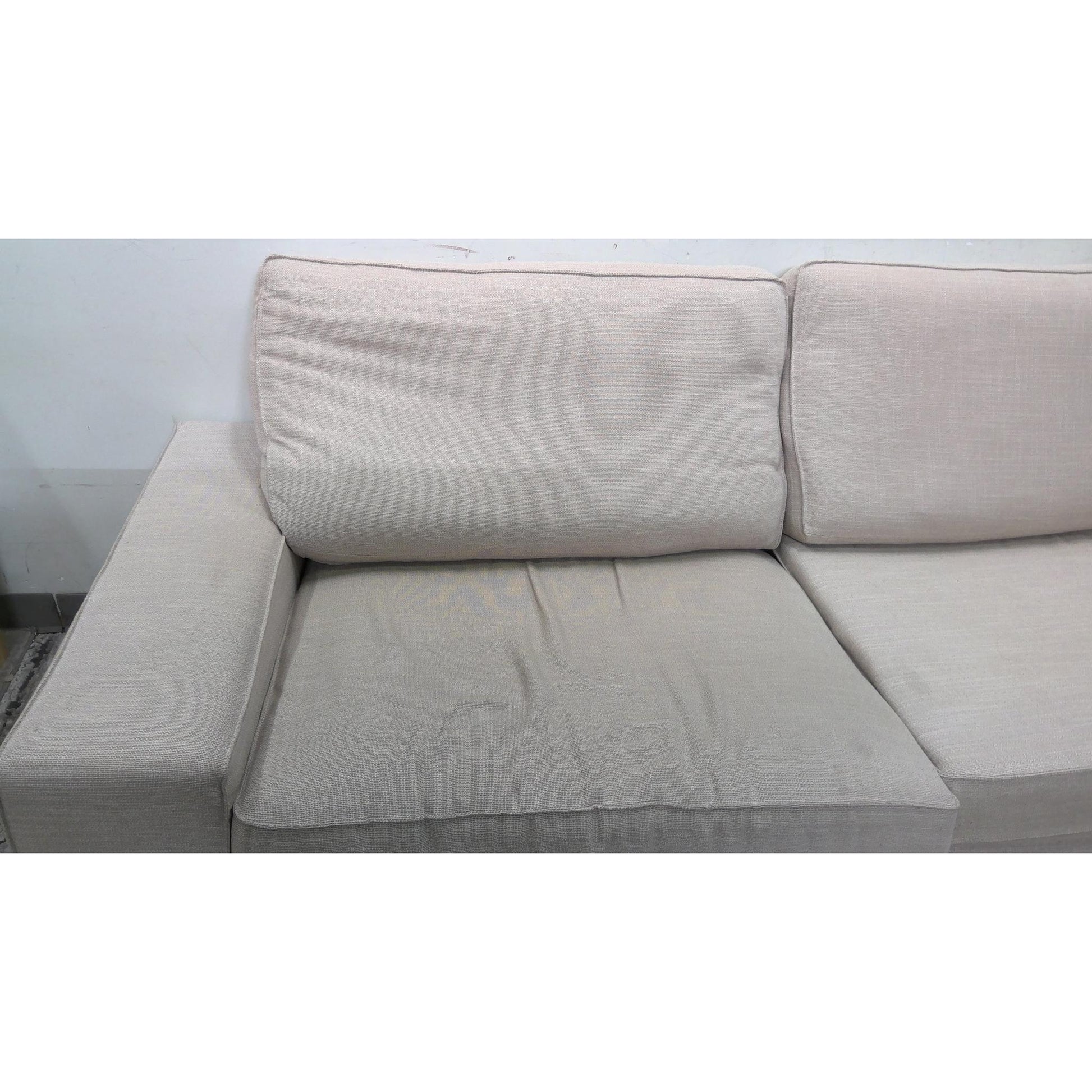 89" Tan Sofa