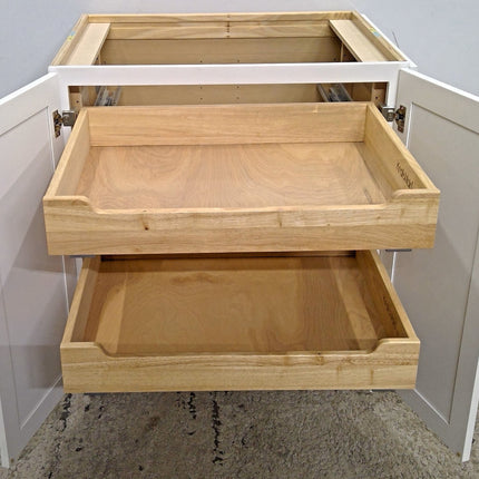 31" White Base Cabinet