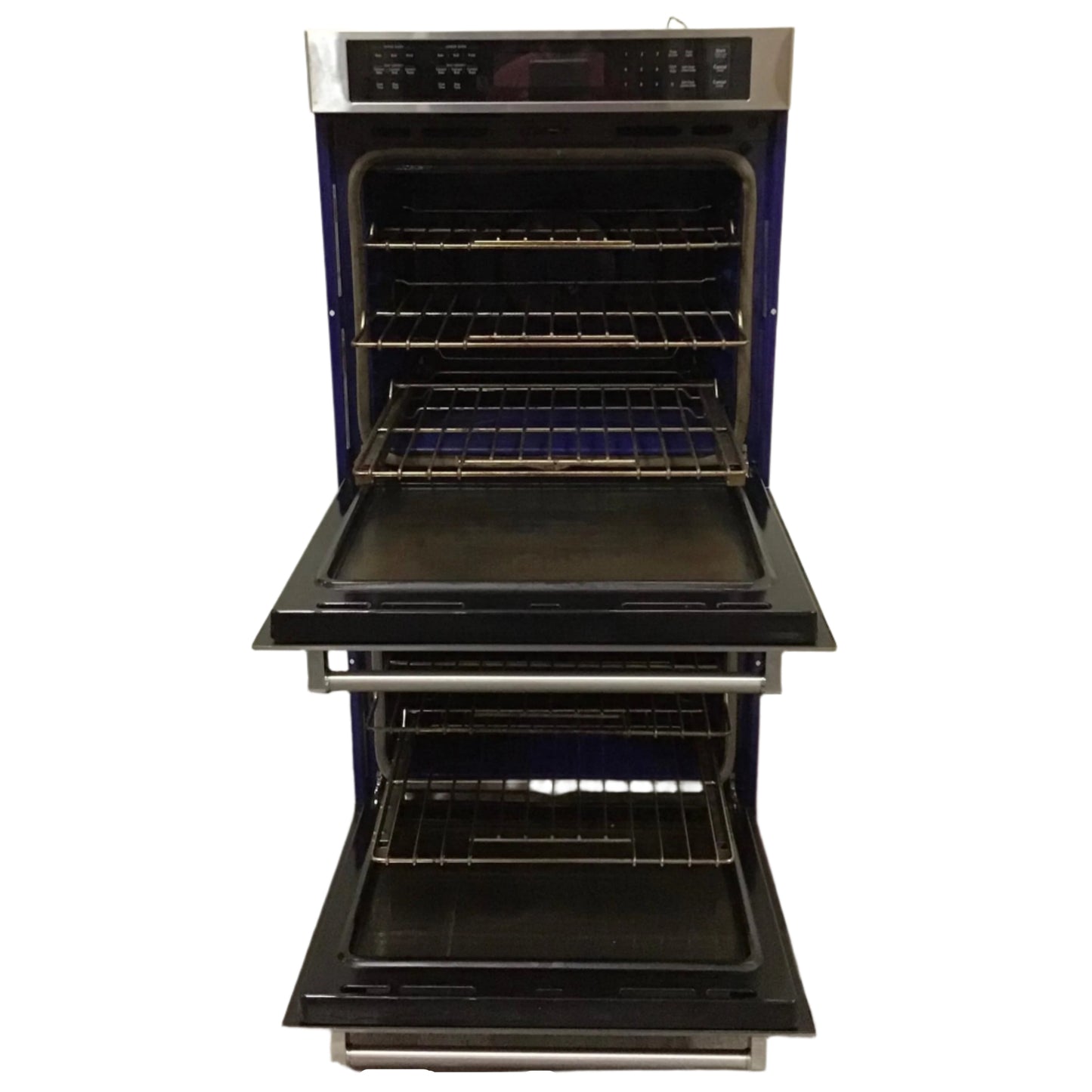 5.0-Cu. Ft. KitchenAid Self-Cleaning Stainless-Steel Double Oven