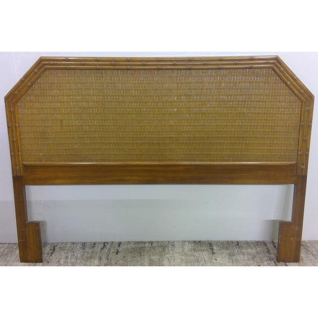 Full/Queen Wicker Pattern Headboard